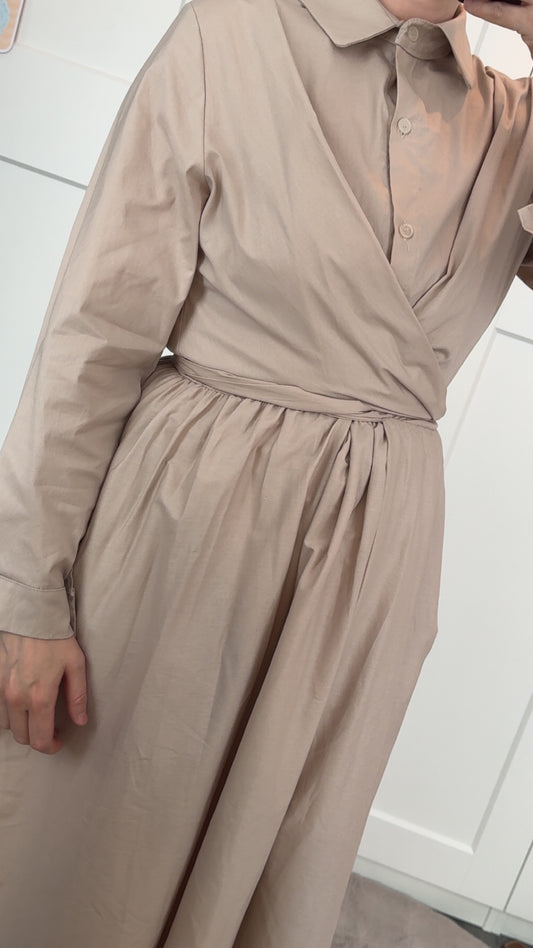 Nude dress