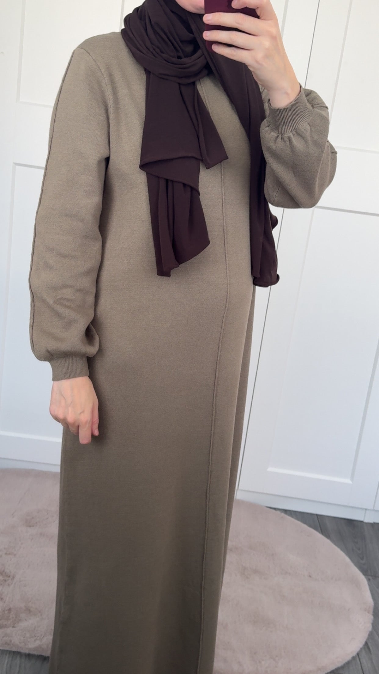 Khaki dress