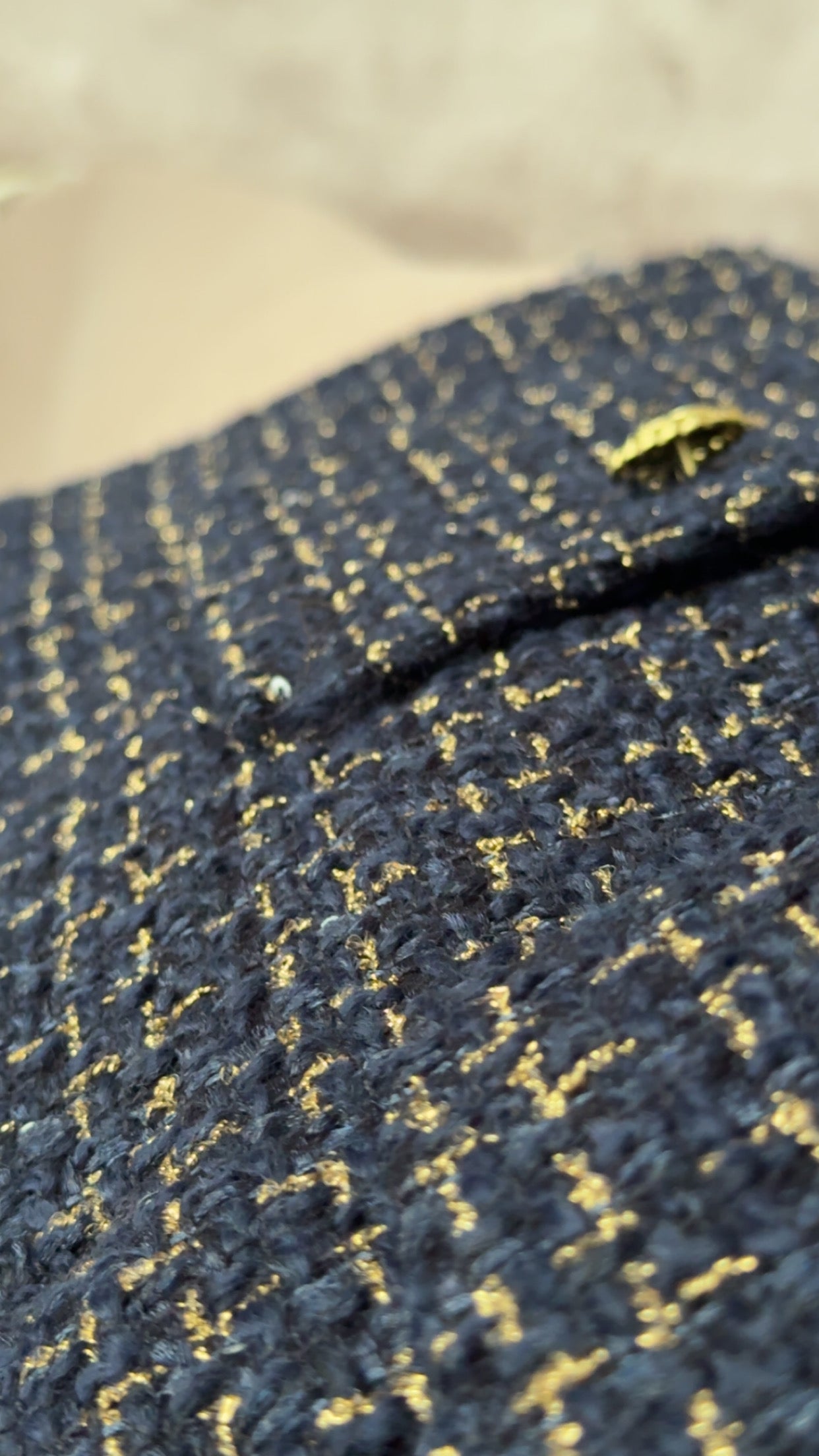 Boucle blazer darkblue