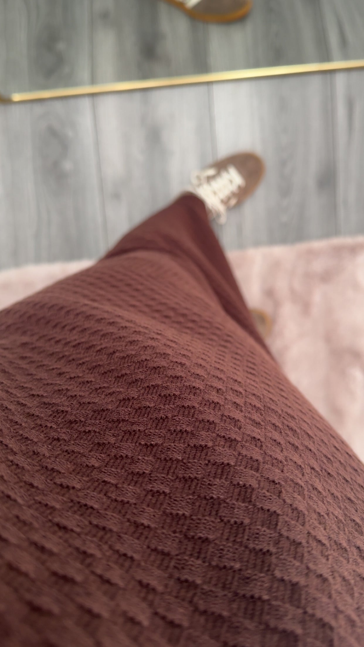 Aya skirt set darkbrown