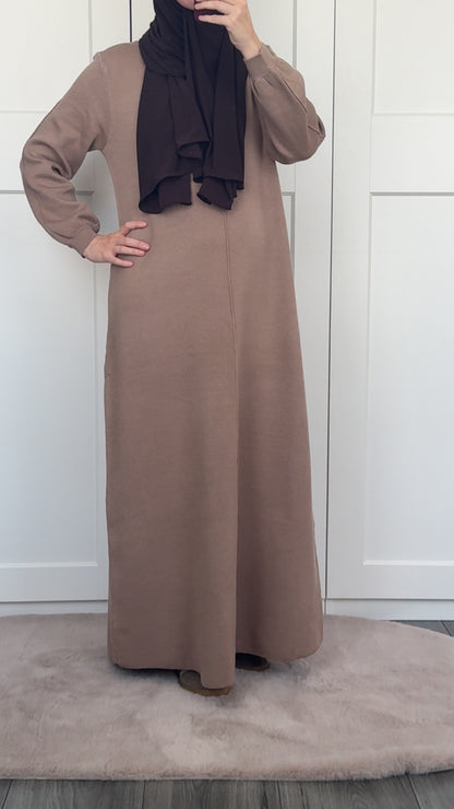 Taupe dress
