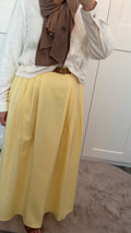 Yellow skirt