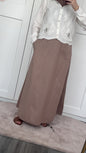Brown skirt