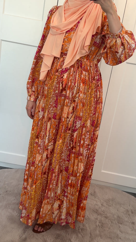 Premium jersey hijab orange