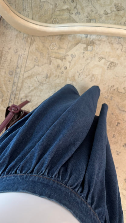 Jeans skirt blue