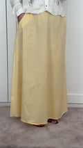 Yellow skirt