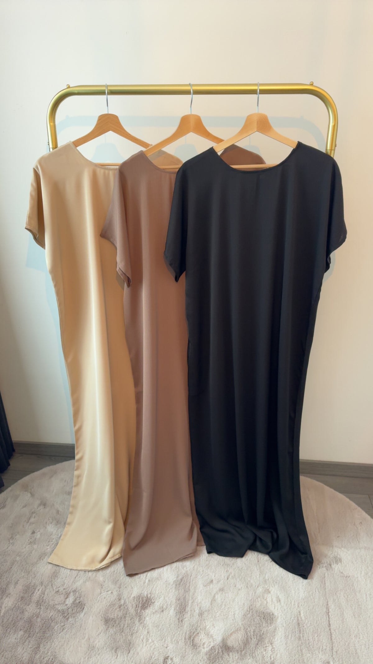 Onderjurk beige