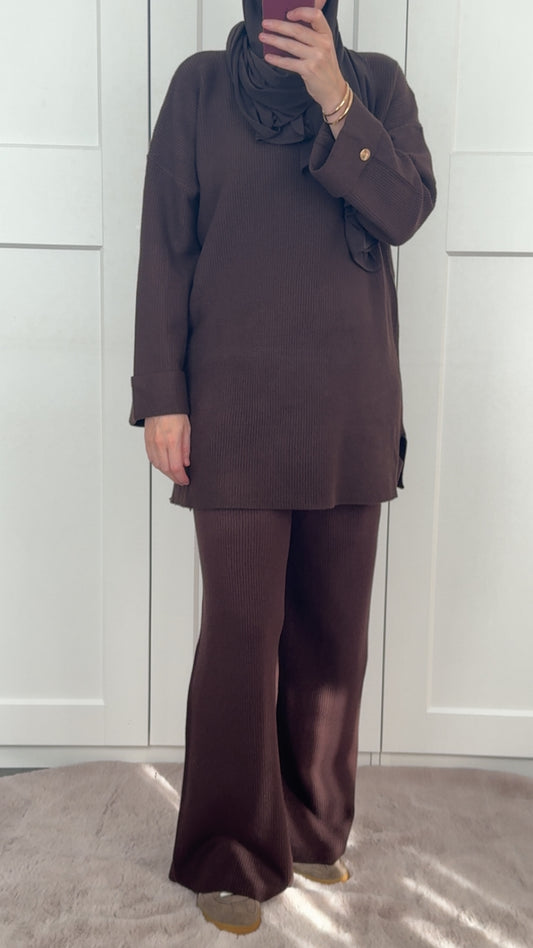 Maysa set darkbrown