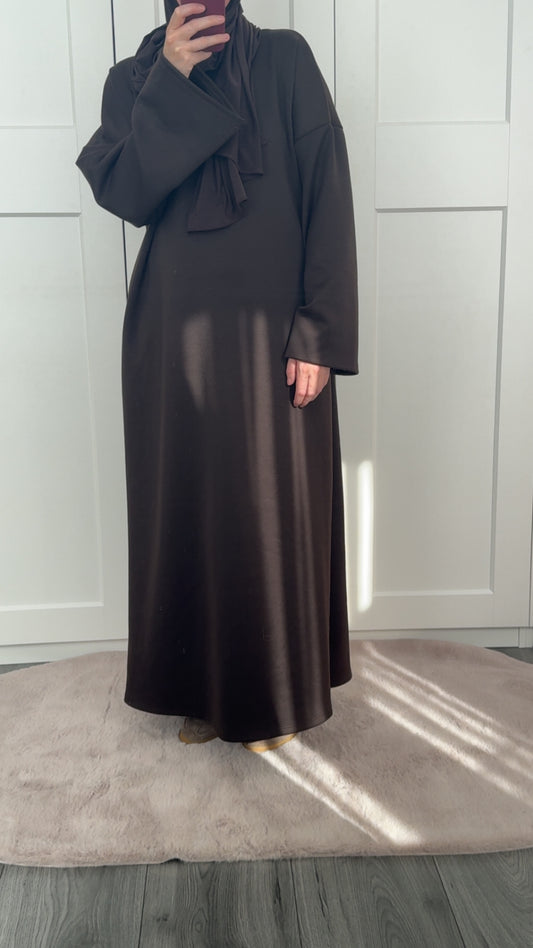Sanae dress darkbrown