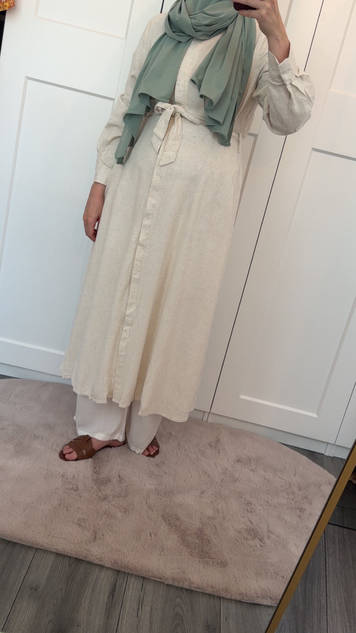 Linnen white pants
