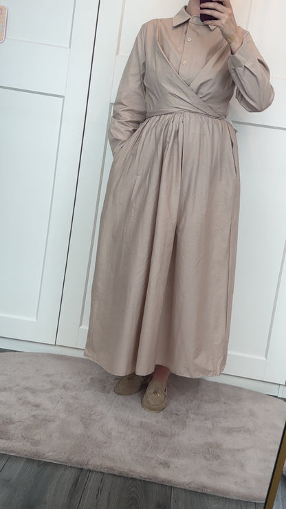 Nude dress