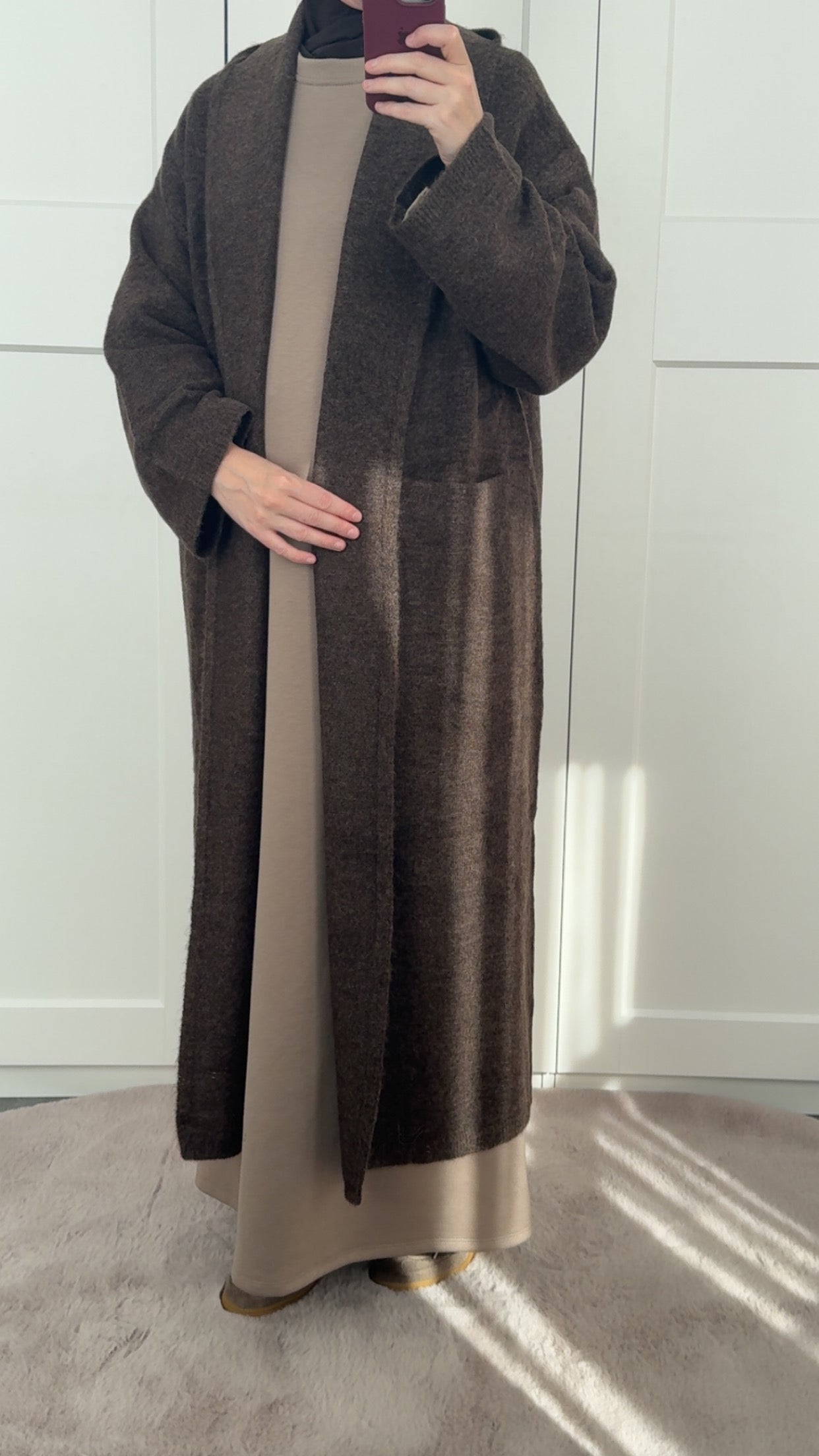 Cardigan brown