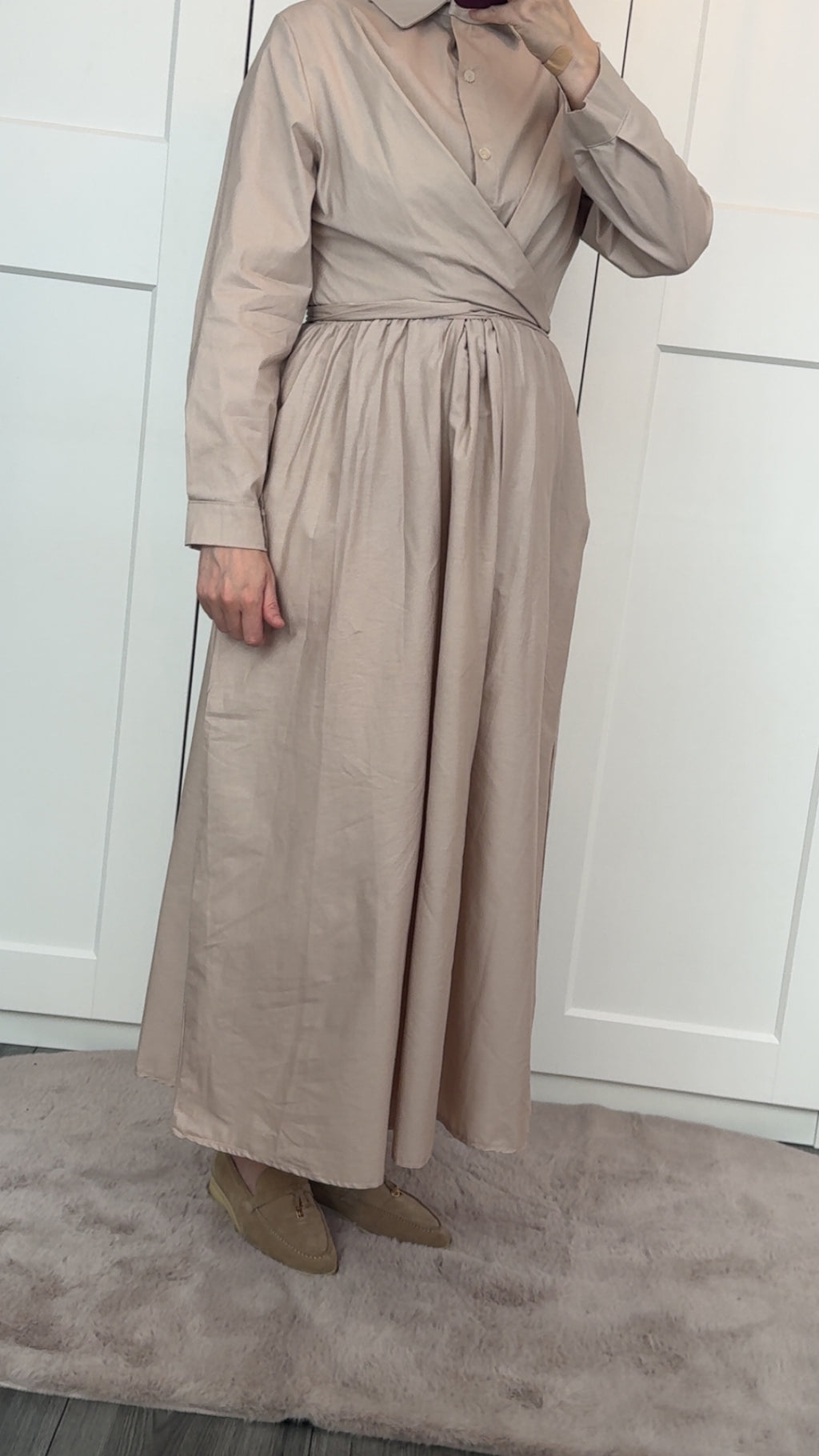 Nude dress