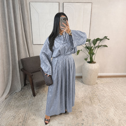Light blue skirt set