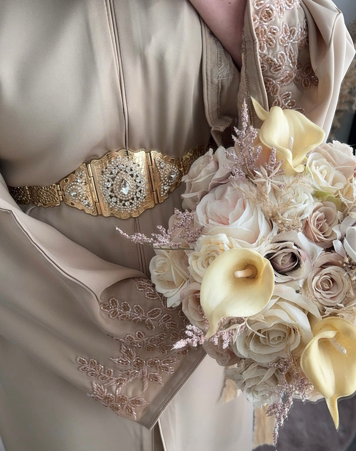 Abaya Asiyah beige