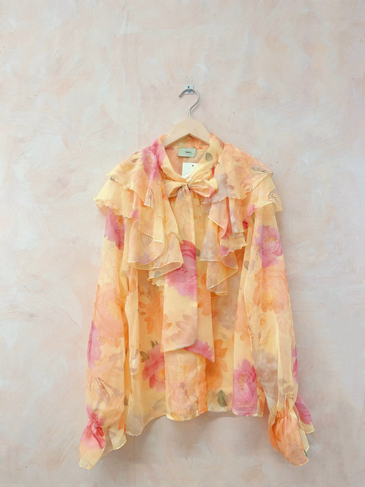 Yellow blouse