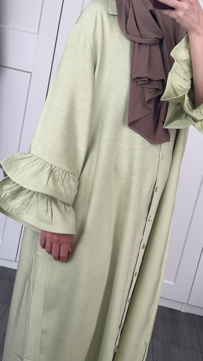 Lina dress limegreen